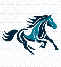 Galoppierendes Pferd